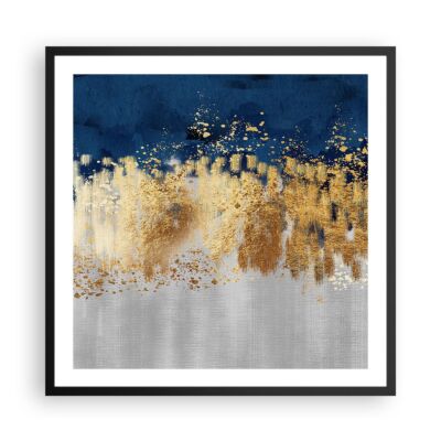 Wandbilder 60x60cm Poster Stück Art Deco Glanz Wandposter Bilder Art Wanddeko
