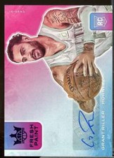 Grant Riller/35 Card 2020-21 Court Kings Fresh Paint Autographs Violet #25 