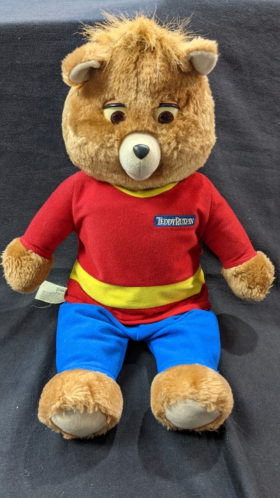 Vintage Worlds of Wonder Teddy Ruxpin, Grubby, and The Airship!