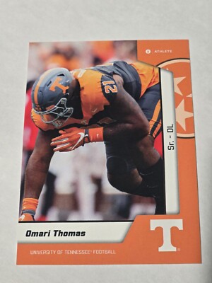 Omari Thomas 2023 Onit Card Tennessee Volunteers 