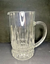 Clear Glass Pitcher Iced Tea Cold Beverages Light Weight 48oz