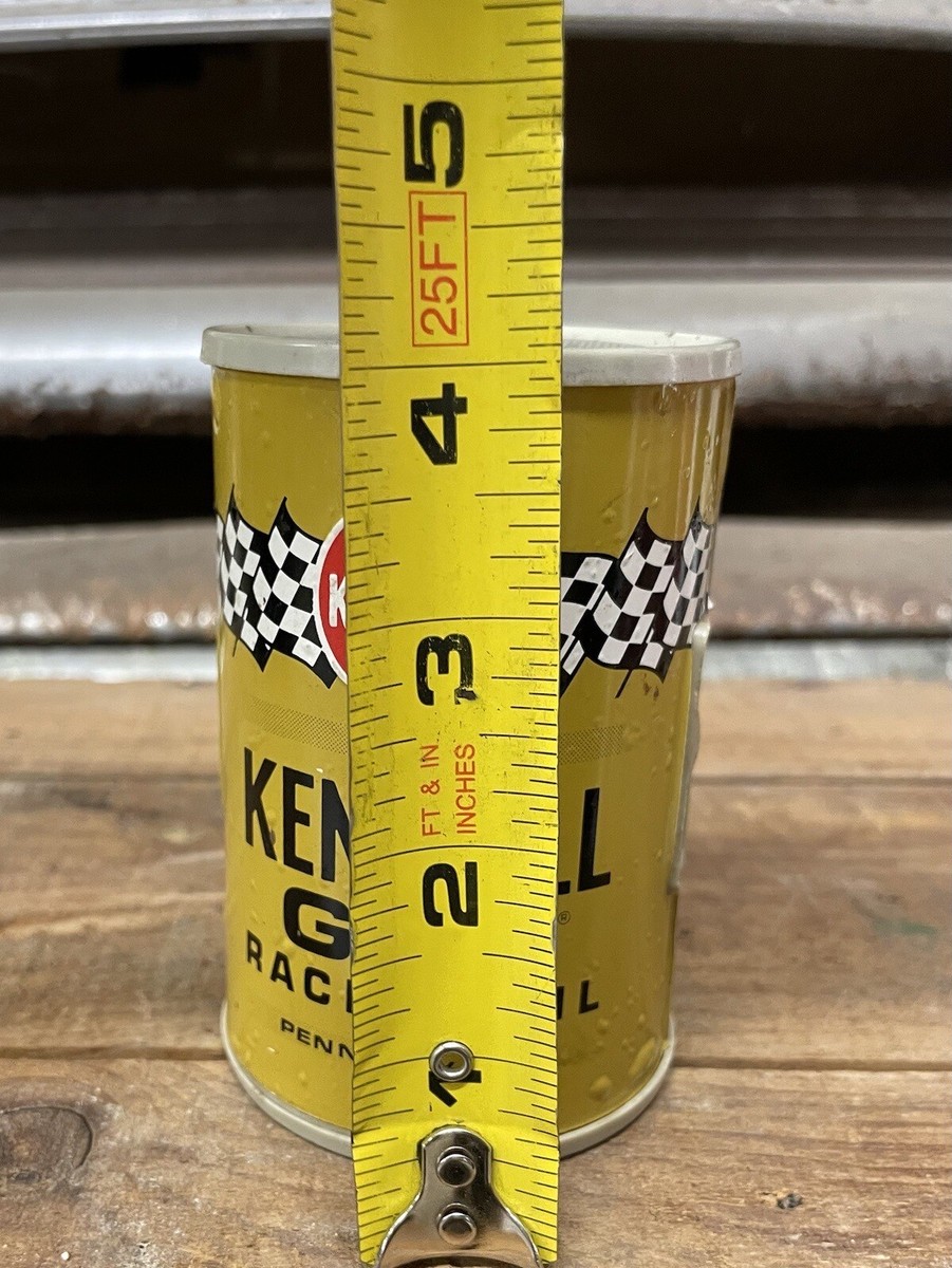 Vintage 80s Kendall Racing Motor Oil Promo Advertising Oil