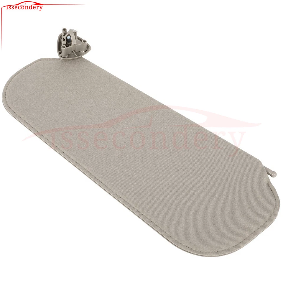 Beige Left FITS 2003-2015 Chevy Express GMC Savana Van Driver Side Sun Visor LH - Image 3 of 4