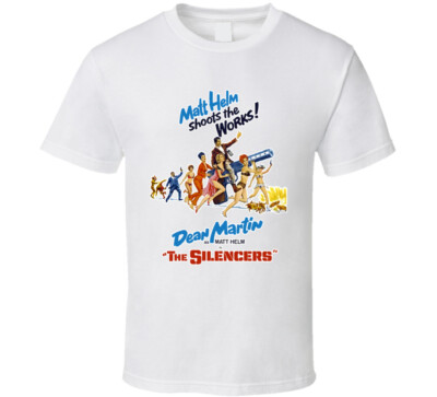 Movie The Silencers 60s Spy Comedy Matt Helm Dean Martin T Shirt
