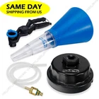 Tools Of 2.0L-5.7L Oil Filter Wrench Drain Tool & Funnel Bundle For Toyota Lexus