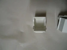 41084-BW Leviton Blank QuickPort Insert, White - 10 per bag X 20 bags = 200