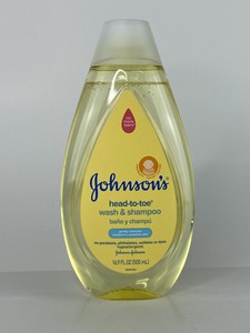 johnson's head to toe wash and shampoo 16.9 oz