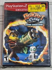 Ratchet & Clank: Going Commando (Sony PlayStation 2, 2003) Case & Disc