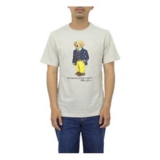 Polo Ralph Lauren Boy's Short Sleeve Preppy Bear Polo Bear Crewneck T-Shirt Tee