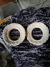 Vintage Porcelain Picture Frames Set Of 2.