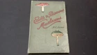 Edible And Poisonous Mushrooms M C Cooke Hardcover 1902 with 18 colour  plates