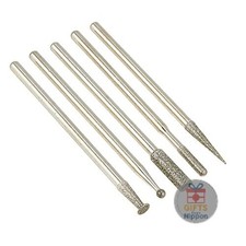 Tamiya Craft Tool No.43 Electric Rotary Tool Bit Set 5pcs Diamond Files 74043 N