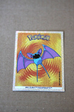 Nr 41 Zubat Holo Sparkle Sticker Karte -  Dun...