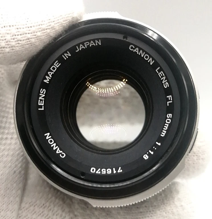 🎦VIDEO👀⭐Exc+3⭐ Canon FL 50mm F/1.8 MF Standard Prime Lens From JAPAN - Image 4 of 4