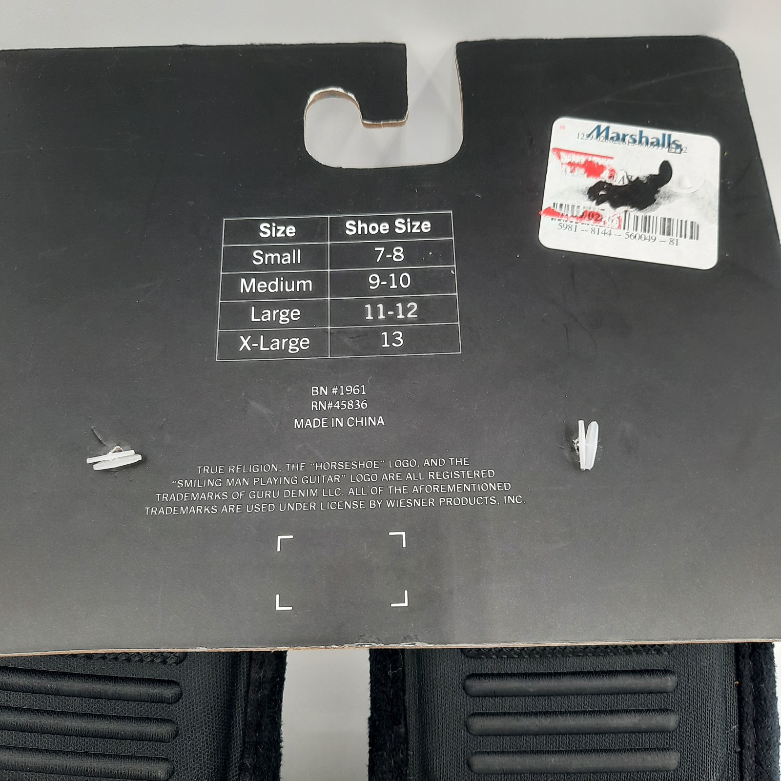 True Religion Slippers Men's S (7-8) Gray With Gold Horseshoe New thumbnail 7