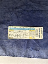 Sunday September 7 2003 WWE Ticket 