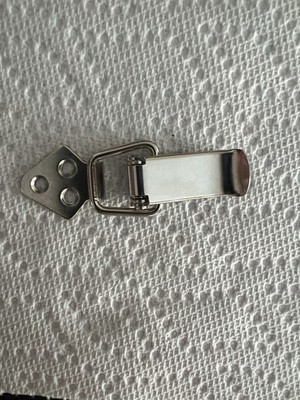 Stainless Steel Spring Loaded Toggle Latch Hasps for Toolbox/Case Pack of 2 New