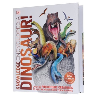 Knowledge Encyclopedia Dinosaur! By John Woodward - Ages 9+ - Hardback