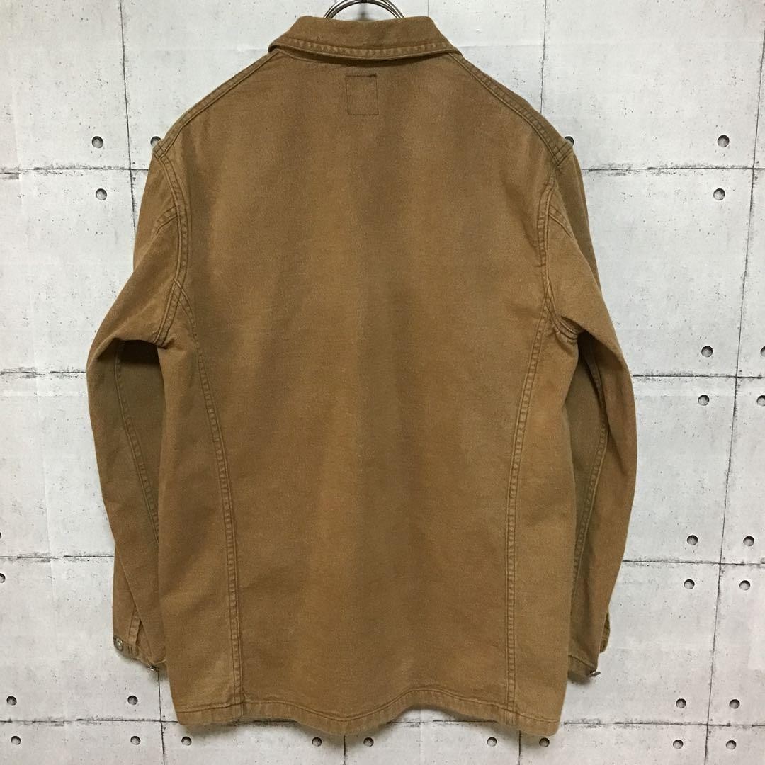 Buzz Rickson's Coverall Pullover Moleskin Brown M - image 12