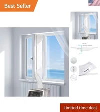 157 Inch Universal Air Conditioner Window Seal – Keeps Your Home Cool & Comfy