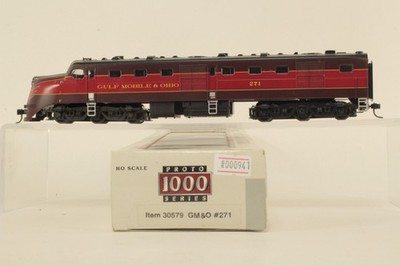 Proto1000 HO Scale Gulf Mobile and Ohio GM&O #271 DL-109 DC Powered Locomotive