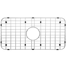 25 In. X 12.8 In. Center Drain Stainless Steel Sink Grid