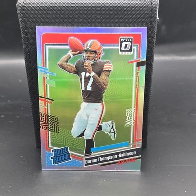 Dorian Thompson-Robinson 2023 Donruss Optic Silver Holo Prizm Rated Rookie #225