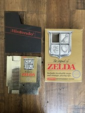 TM First Print 5 Screw Legend of Zelda Nintendo NES Complete Cassette 