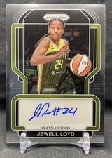 2022 Panini Prizm WNBA Signatures Jewell Loyd #SG-JWL