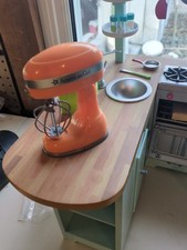 American Girl Gourmet Kitchen Set With Accessories And Blue Chair Retired