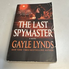 Gayle Lynds The Last Spymaster Paperback Thriller Espionage Novel St. Martin's