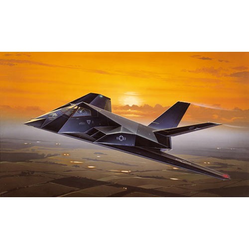 ITALERI F-117A Nighthawk 189 1:72 Aircraft Model Kit - Image 4