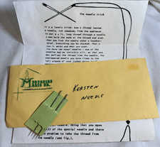 Vintage Peter Kersten Needle and Thread Magic...