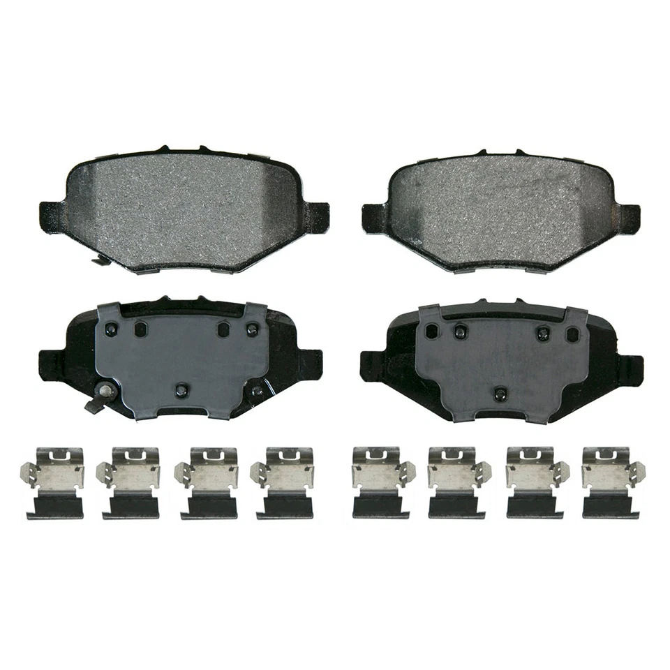 Juego de pastillas de freno de disco delanteras traseras para Ford Police Interceptor 2013-2019 sedán Foto 4 de 4