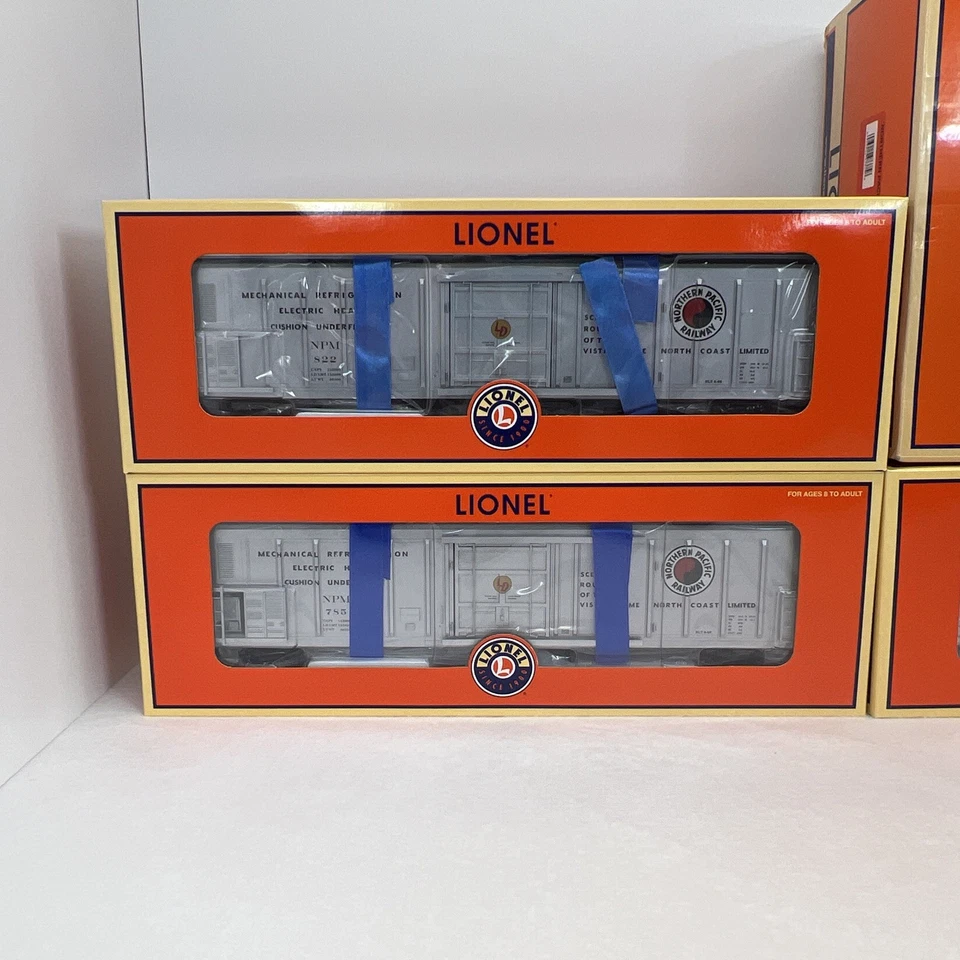 Lionel 6-27375 Northern Pacific 57' Mechanical Reefers 3-Pack O Gauge NEW #785 - Image 3 of 4