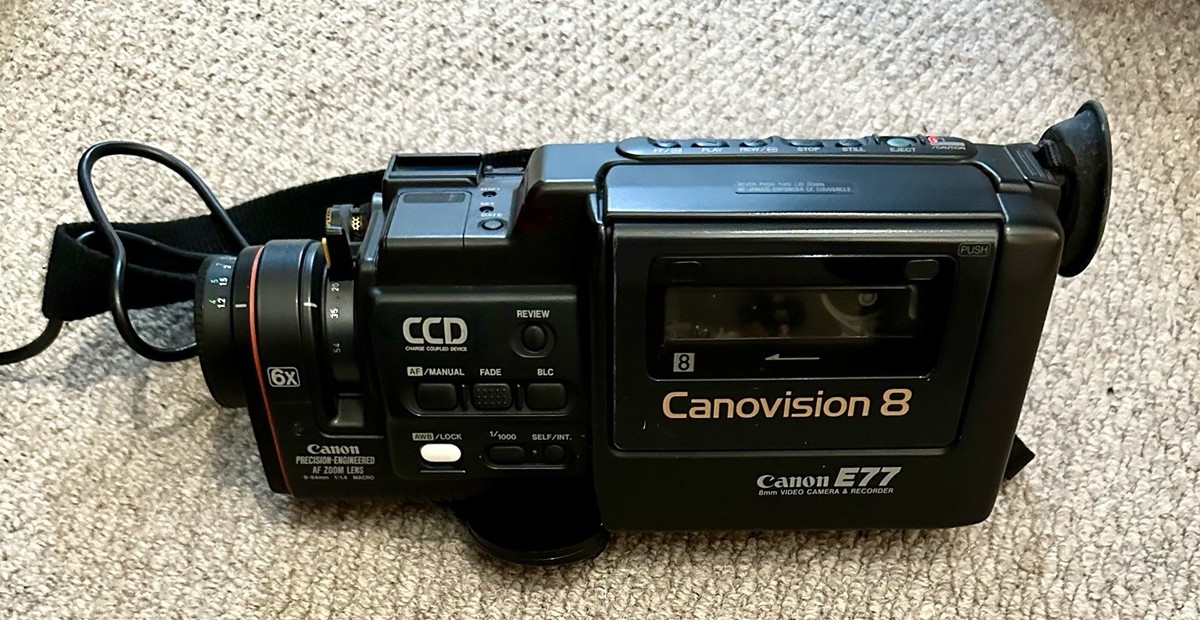 Canon WL - E77 8mm Video Camera. | eBay UK