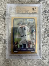 2012 Bowman Chrome Nick Castellanos Gold Refractor /50 BGS 9.5 Rookie