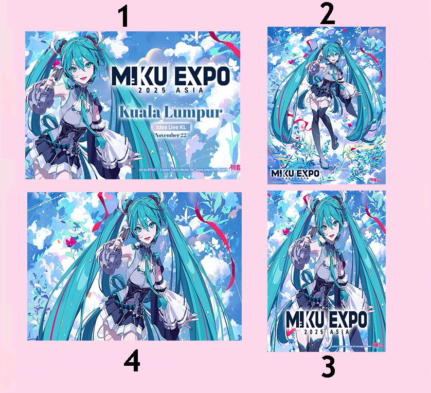 Hatsune Miku Expo 2025 Asia tour heads to Kuala Lumpur Poster | eBay