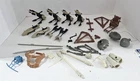 T-393 VINTAGE 80'S KENNER STAR WARS PARTS LOT SPEEDER BIKE SNOWSPEEDER ETC