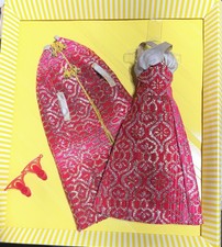 Vintage Superstar Barbie Fashions Brocade "Shine For TV Time" Cape Coat 9835...