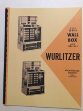 Wurlitzer 5220 Series WallBox with 259B and 261B Steppers Service Manual, Parts