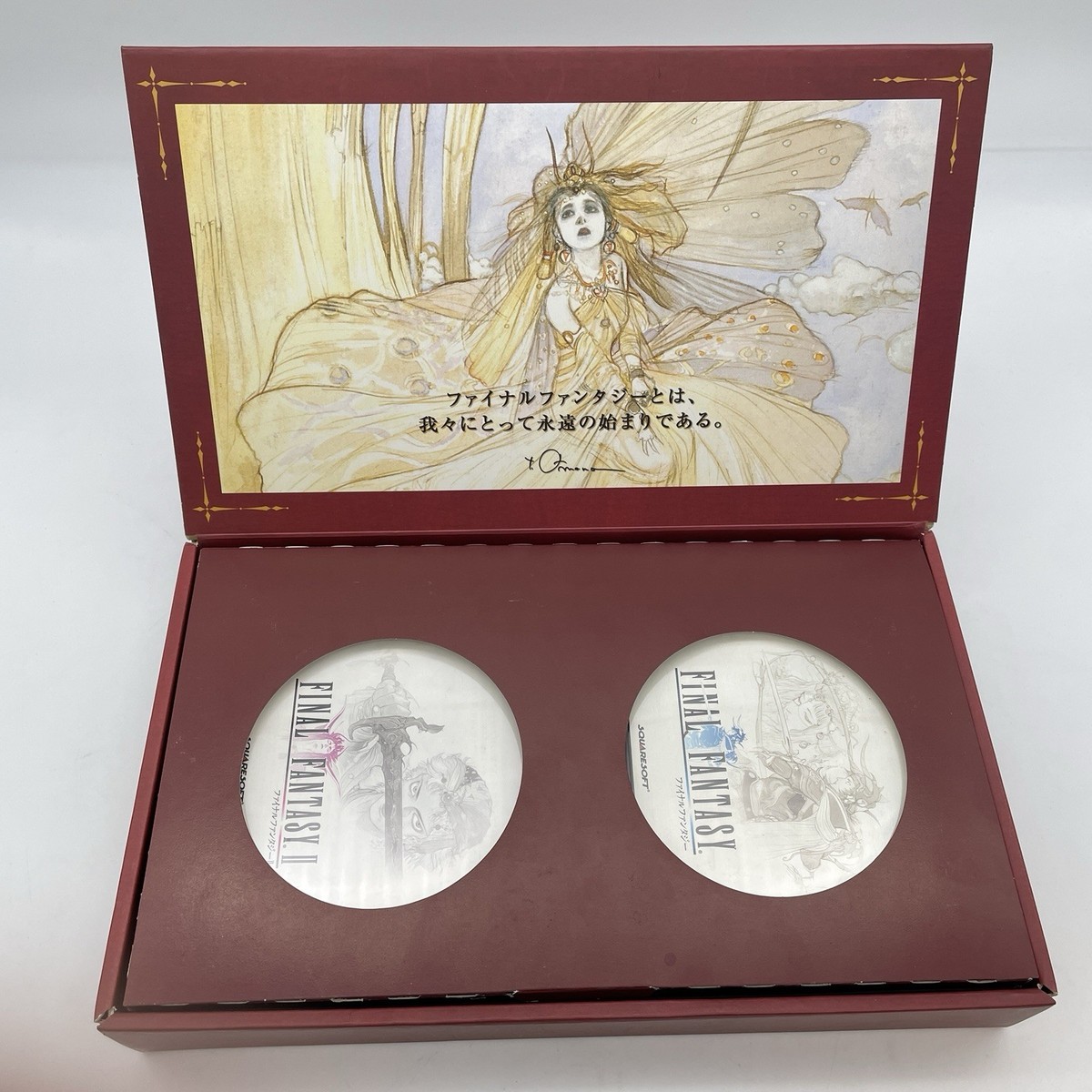 PS1 Final Fantasy 1 ＆ 2 I II Premium Package SQUARE ENIX