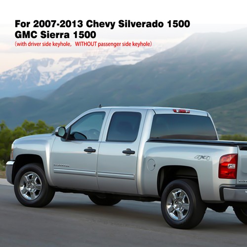 Door CHROME Handle For Covers 2007-2013 Chevy Silverado GMC Sierra 1500 US Y - Picture 10 of 22