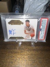2018 Flawless Collegiate Basketball Michael Porter Jr Rookie Auto PSA 9 #18/25