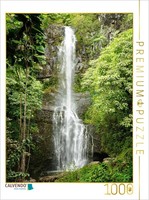 Calvendo Puzzle Waterfall - Hawaii | 1000 Pieces, Finished Size 25.2 × 18.9 In (