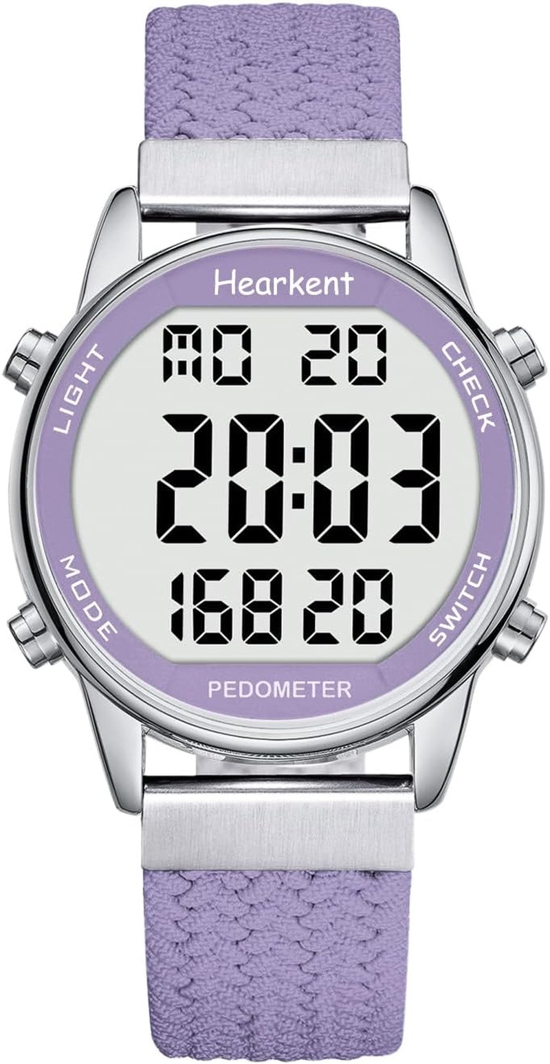 Montre podomètre étanche pour femme idéale pour marche active et gym