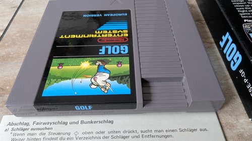 Juego Nintendo Nes - GOLF - Embalaje original abeja funda protectora - Imagen 3 de 12