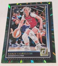 2025 Panini Donruss WNBA - Karlie Samuelson #50 Green Laser