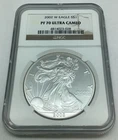 2002 W American Silver Eagle NGC PF 70 Ultra Cameo