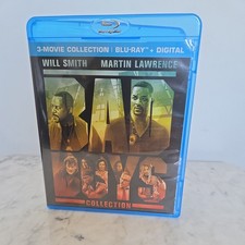 Bad Boys 3 Movie Collection Blu-ray, 3-Disc Set Will Smith No Digital Code 